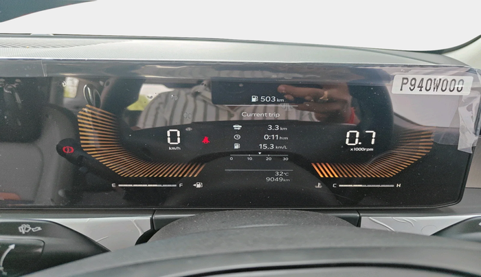 2025 KIA SYROS HTK (O) 1.5 Diesel 6MT, Diesel, Manual, 9,049 km, interior