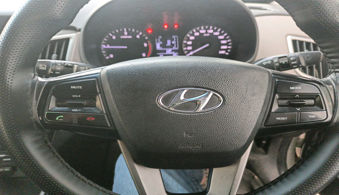 2016 Hyundai Creta SX PLUS AT 1.6 DIESEL, Diesel, Automatic, 1,53,408 km, interior