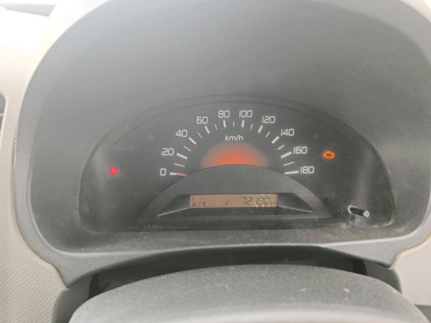 2011 Maruti Wagon R 1.0 LXI CNG, CNG, Manual, 75,000 km, interior