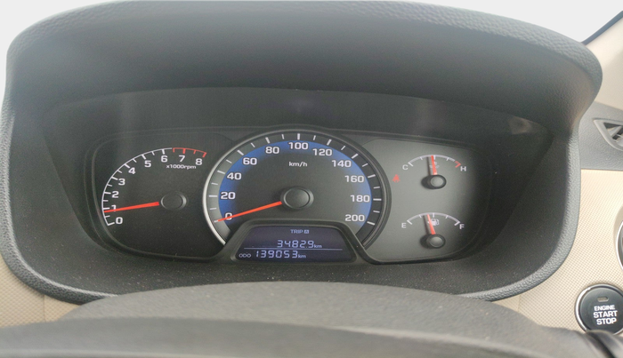 2015 Hyundai Xcent SX 1.2, Petrol, Manual, 1,39,053 km, interior