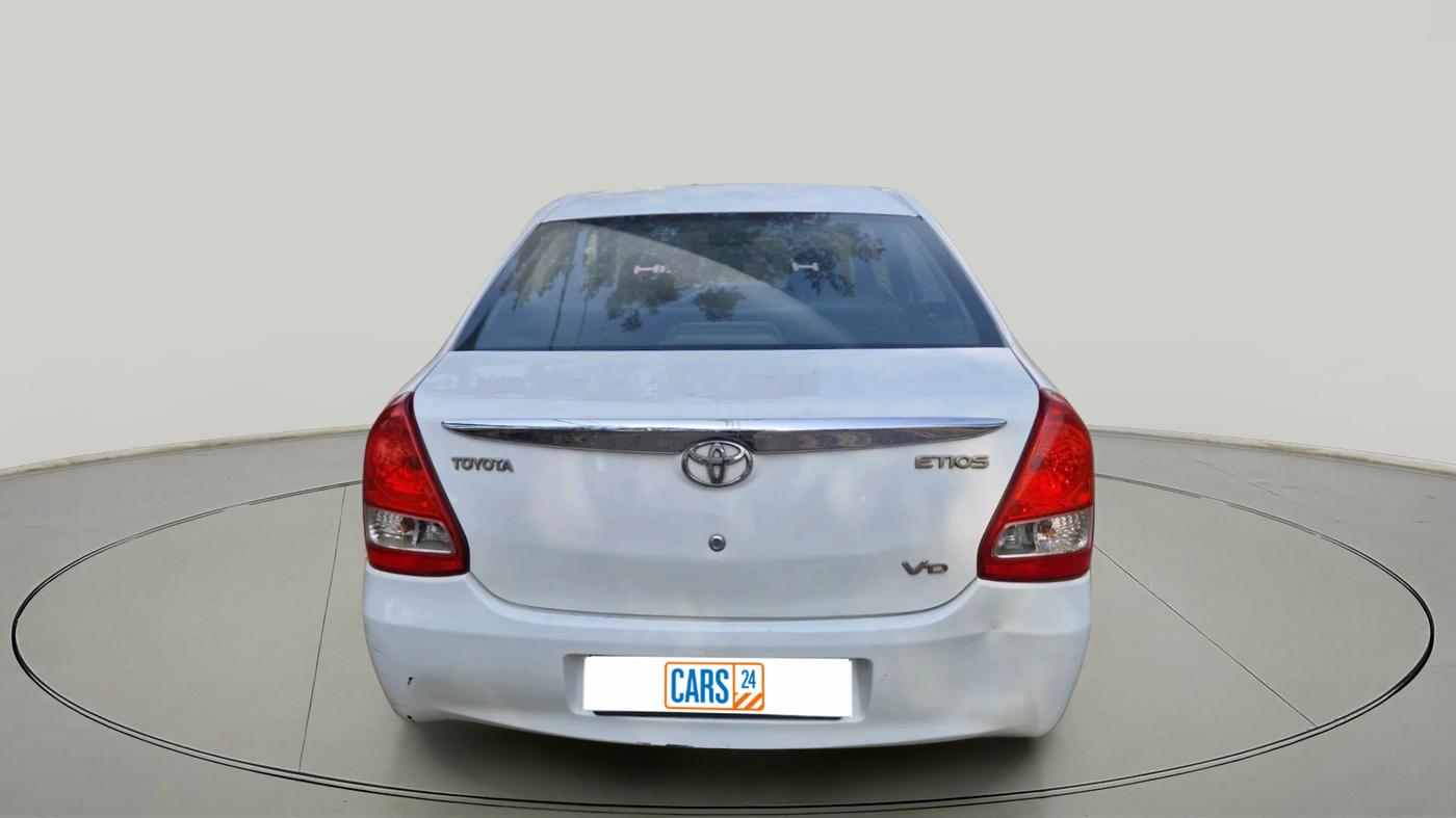 2012 Toyota Etios VD, Diesel, Manual, 1,86,861 km, exterior