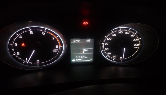 2017 Maruti Dzire ZXI PLUS AMT, Petrol, Automatic, 57,784 km, interior