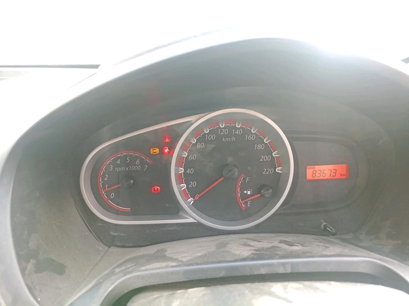 2013 Ford Figo TITANIUM 1.2 PETROL, CNG, Manual, 83,673 km, interior