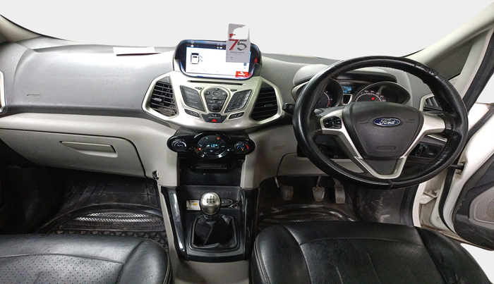 2017 Ford Ecosport TITANIUM 1.5L DIESEL, Diesel, Manual, 1,49,245 km, interior
