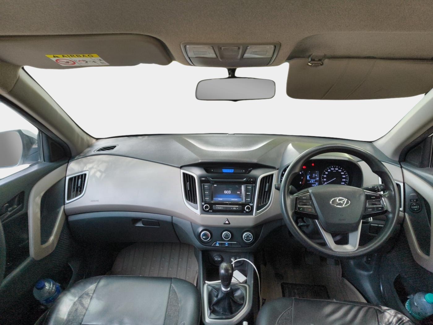 2017 Hyundai Creta E PLUS 1.6 PETROL, Petrol, Manual, 1,32,500 km, interior