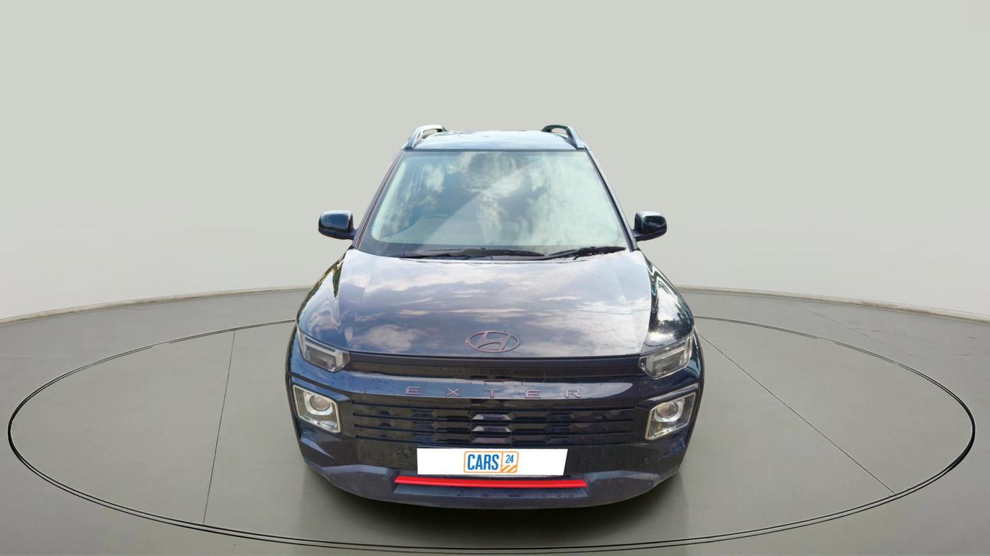 2024 Hyundai EXTER SX 1.2 AMT Knight Edition, Petrol, Automatic, 19,089 km, exterior
