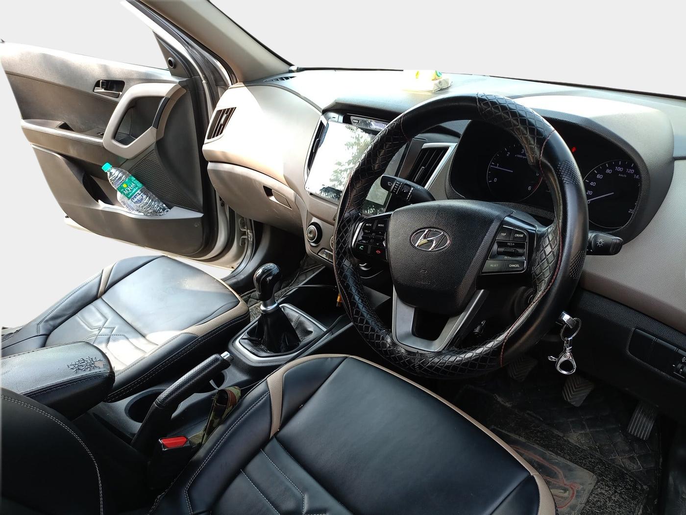 2017 Hyundai Creta E PLUS 1.4 DIESEL, Diesel, Manual, 1,02,460 km, interior