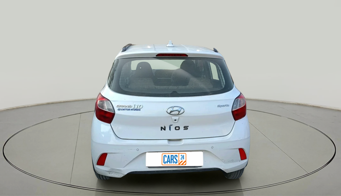 2020 Hyundai GRAND I10 NIOS SPORTZ AMT 1.2 KAPPA VTVT, Petrol, Automatic, 27,216 km, exterior