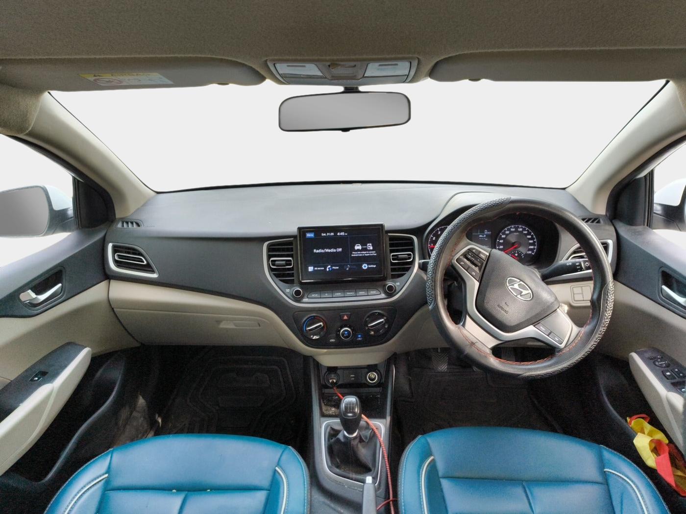2022 Hyundai Verna S PLUS 1.5 VTVT, Petrol, Manual, 45,436 km, interior