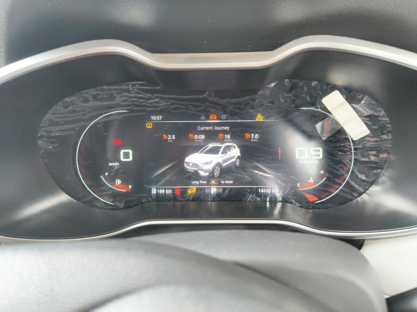 2023 MG ASTOR SHARP 1.5 CVT, Petrol, Automatic, 14,800 km, interior