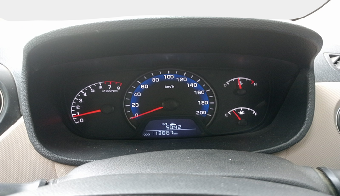 2017 Hyundai Xcent SX 1.2, Petrol, Manual, 1,13,667 km, interior