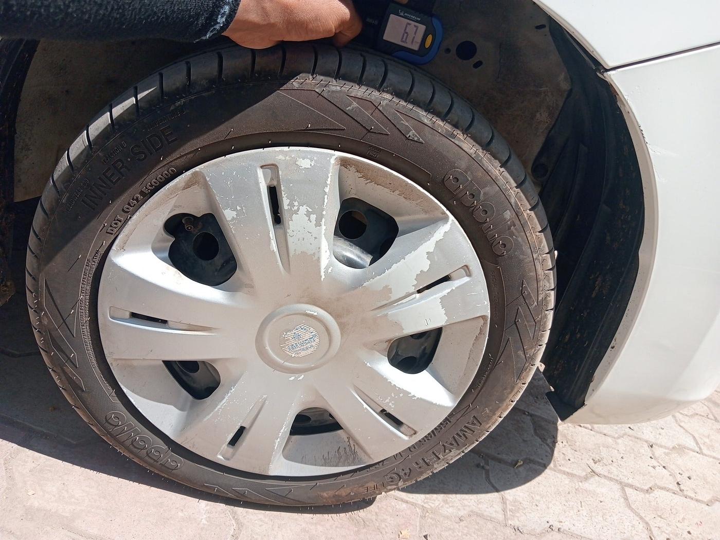 2018 Maruti Wagon R 1.0 VXI, Petrol, Manual, 80,318 km, tyre