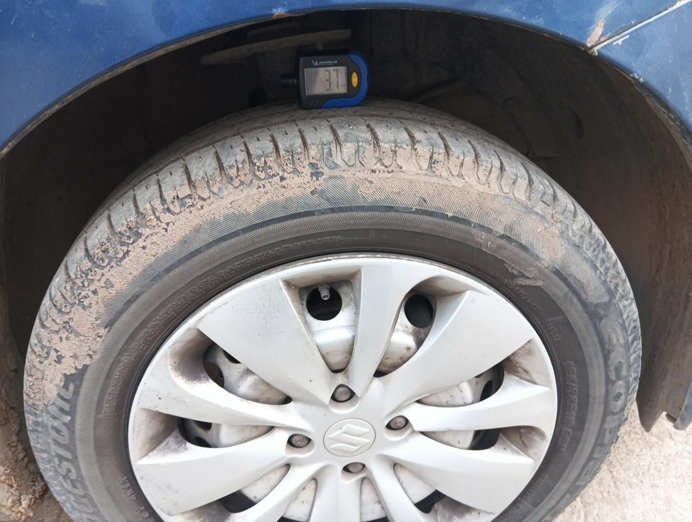 2017 Maruti Baleno SIGMA PETROL 1.2, Petrol, Manual, 1,12,465 km, tyre