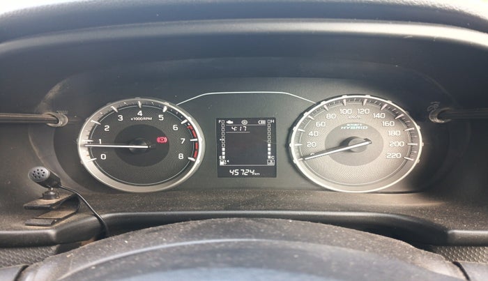 2023 Maruti BREZZA LXI SMART HYBRID, Petrol, Manual, 45,724 km, interior
