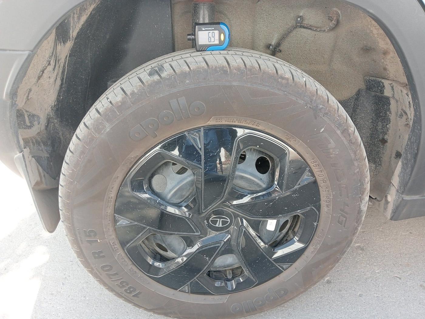 2024 Tata PUNCH ADVENTURE MT, Petrol, Manual, 3,216 km, tyre