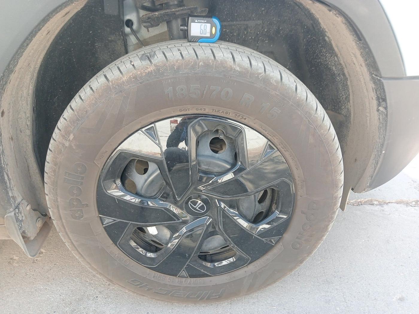 2024 Tata PUNCH ADVENTURE MT, Petrol, Manual, 3,216 km, tyre