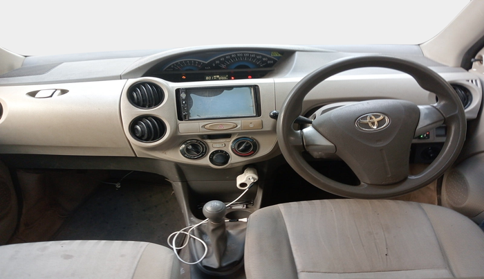 2015 Toyota Etios G, Petrol, Manual, 1,84,012 km, interior