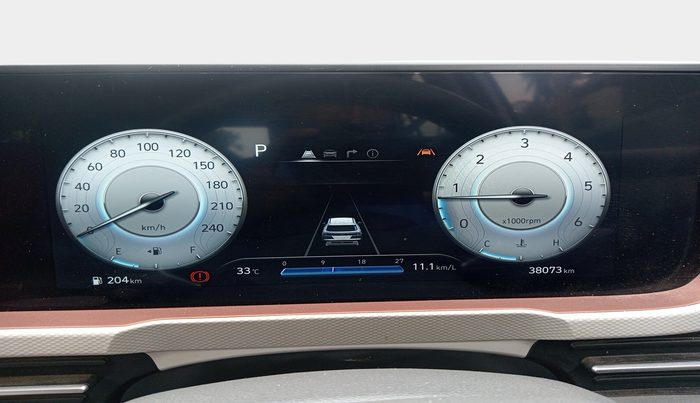 2024 Hyundai Creta SX (O) 1.5 DIESEL AT, Diesel, Automatic, 38,073 km, interior