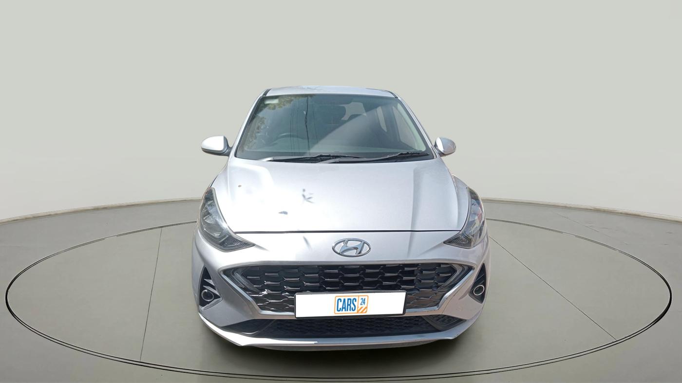 2021 Hyundai AURA S 1.2 CNG, Petrol, Manual, 1,00,229 km, exterior