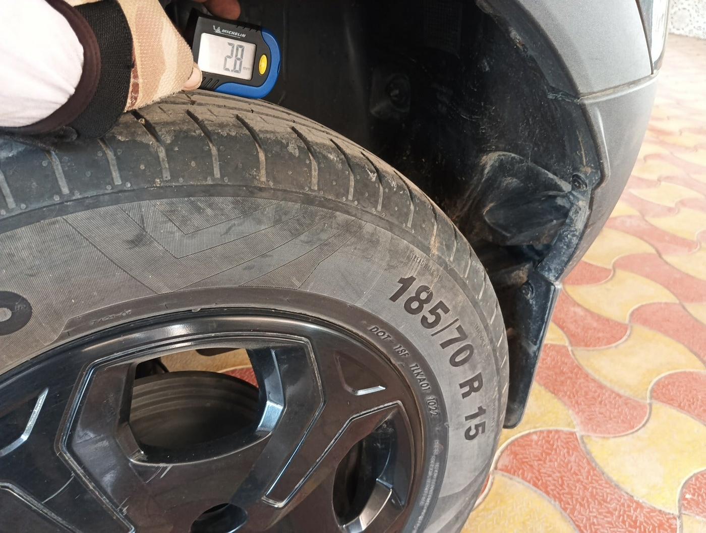 2022 Tata PUNCH ACCOMPLISHED MT, Petrol, Manual, 43,738 km, tyre
