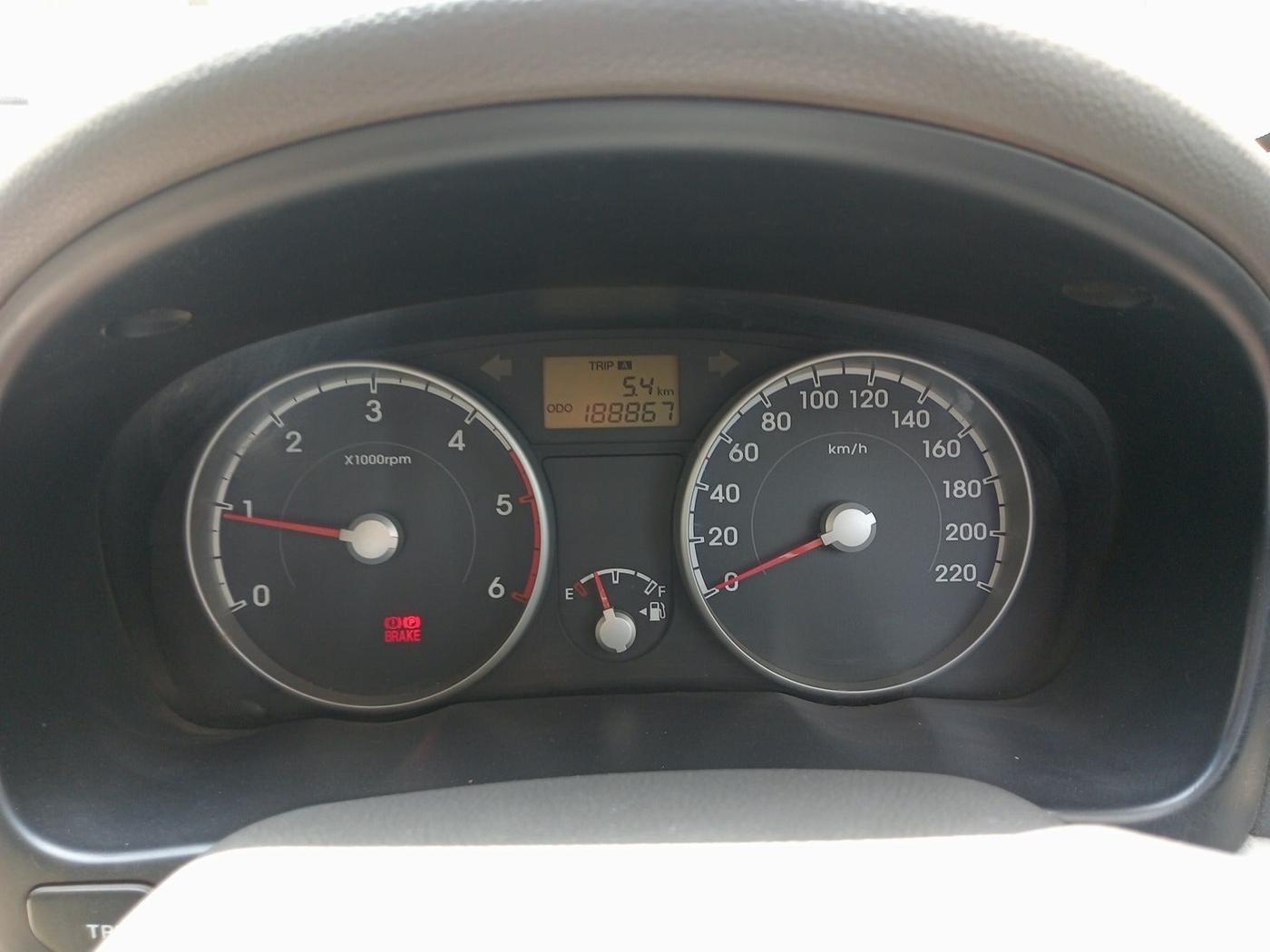 2010 Hyundai Verna TRANSFORM 1.5 CRDI, Diesel, Manual, 1,88,867 km, interior