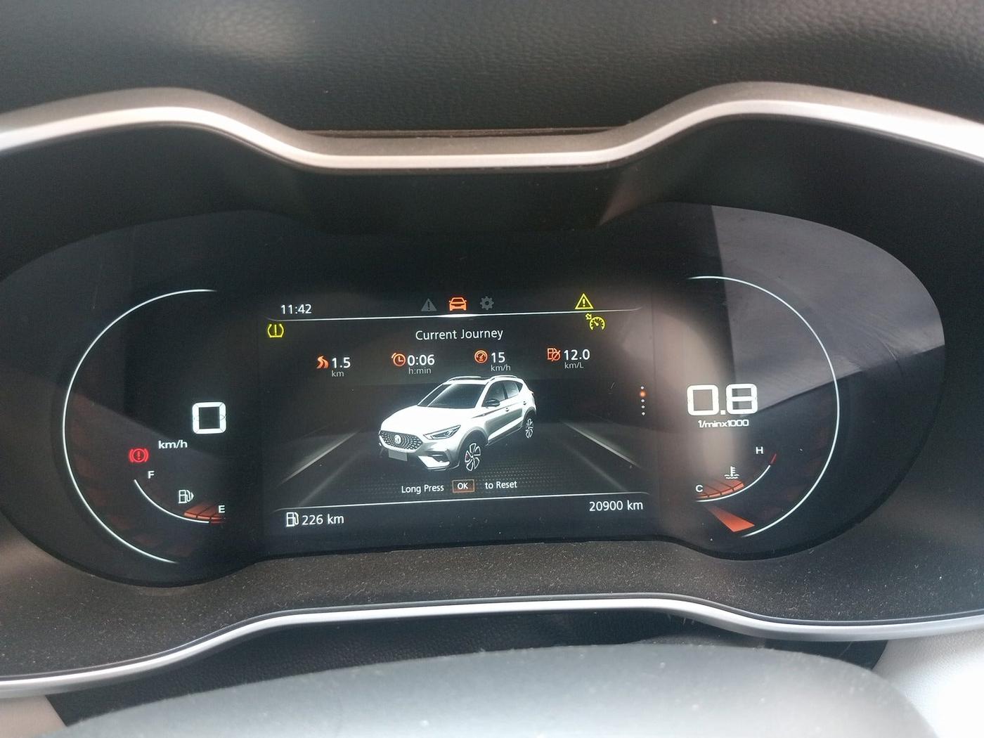 2022 MG ASTOR SHARP 1.5 MT, Petrol, Manual, 20,900 km, interior