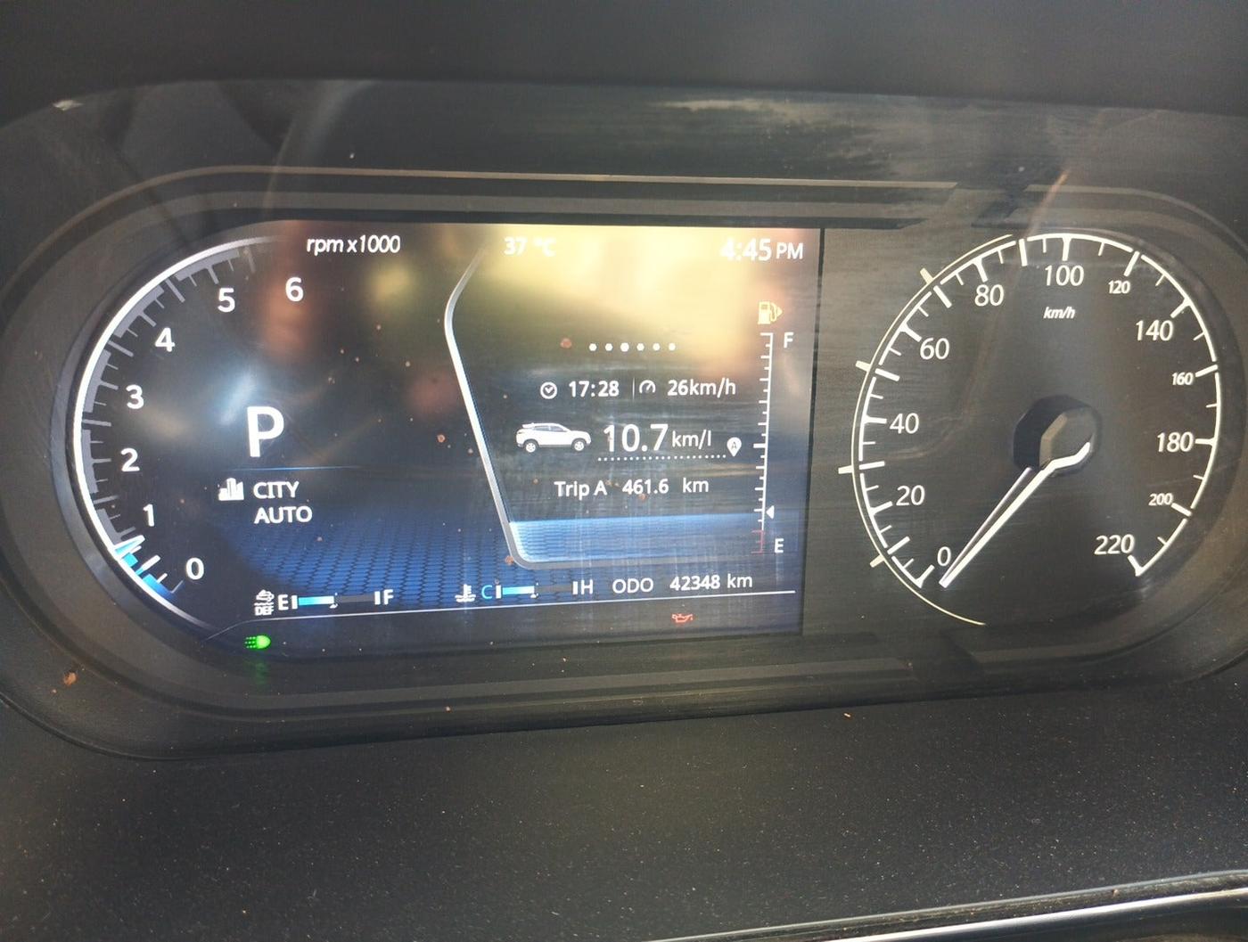 2022 Tata Harrier XZA PLUS 2.0L DARK EDITION, Diesel, Automatic, 42,348 km, interior