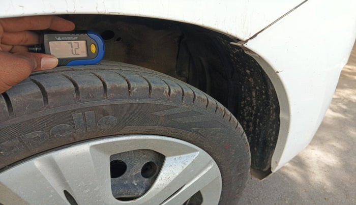 2017 Maruti Wagon R 1.0 VXI AMT, Petrol, Automatic, 1,14,100 km, tyre