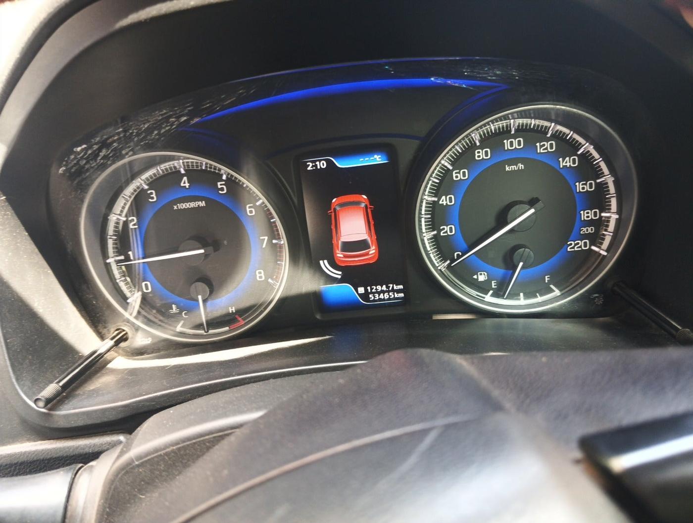 2017 Maruti Baleno RS 1.0 PETROL, Petrol, Manual, 53,465 km, interior