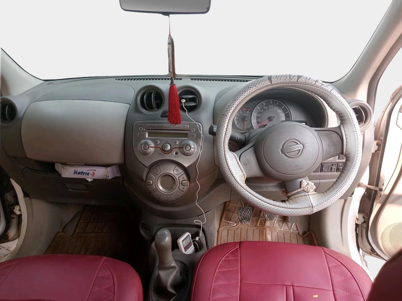 2010 Nissan Micra XL PETROL, Petrol, Manual, 1,68,904 km, interior