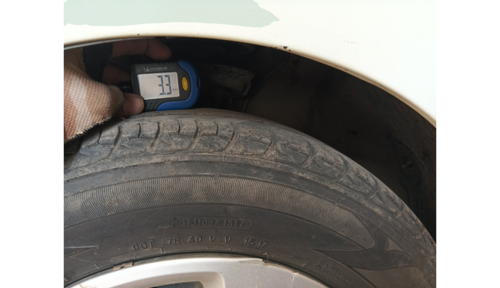 2013 Hyundai Verna FLUIDIC 1.6 CRDI EX, Diesel, Manual, 67,429 km, tyre