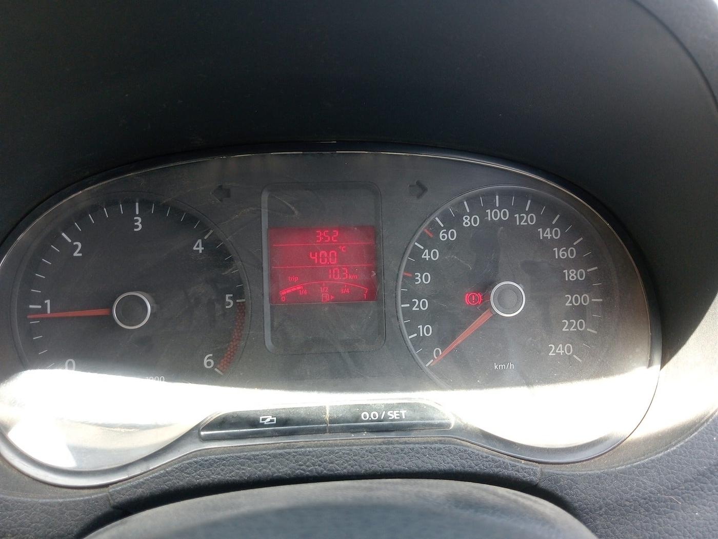 2011 Volkswagen Polo TRENDLINE 1.2L DIESEL, Diesel, Manual, 1 km, interior