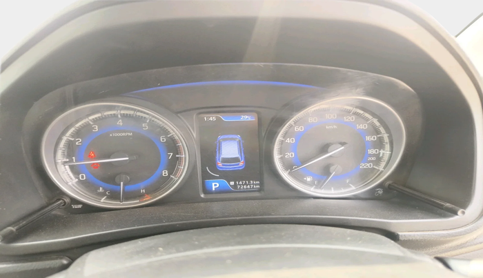 2016 Maruti Baleno ZETA CVT PETROL 1.2, Petrol, Automatic, 72,647 km, interior