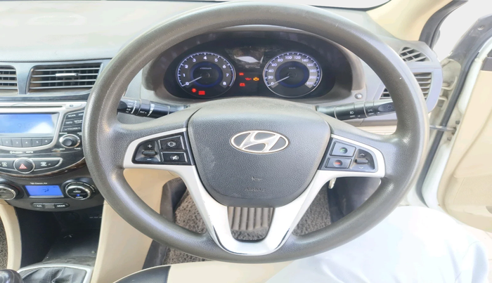 2012 Hyundai Verna FLUIDIC 1.6 VTVT SX, CNG, Manual, 89,305 km, interior