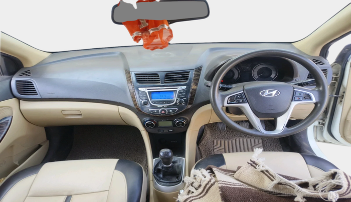 2012 Hyundai Verna FLUIDIC 1.6 VTVT SX, CNG, Manual, 89,305 km, interior