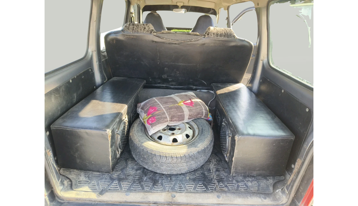 2019 Maruti Eeco 5 STR WITH A/C+HTR, Petrol, Manual, 2,51,210 km, interior