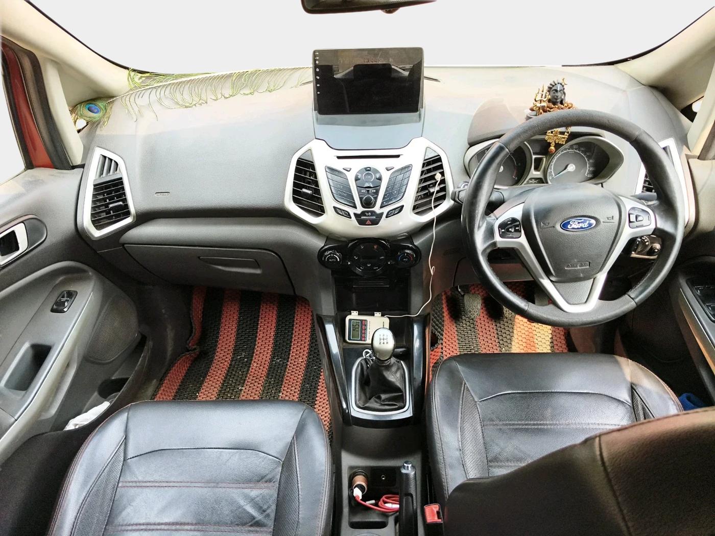 2017 Ford Ecosport TITANIUM + 1.5L DIESEL, Diesel, Manual, 1,17,079 km, interior