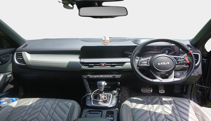 2023 KIA SELTOS  X LINE 1.5 TURBO PETROL DCT, Petrol, Automatic, 30,758 km, interior