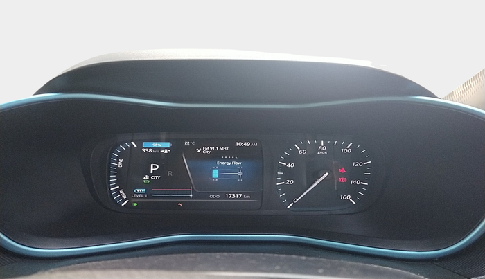 2022 Tata NEXON EV XZ PLUS LUX, Electric, Automatic, 17,317 km, interior