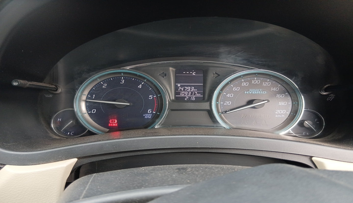2018 Maruti Ciaz DELTA DIESEL 1.3, Diesel, Manual, 1,09,317 km, interior