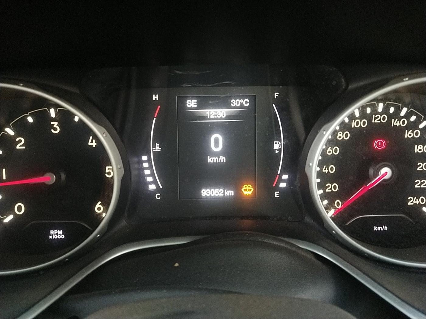 2017 Jeep Compass LONGITUDE (O) 2.0 DIESEL, Diesel, Manual, 95,000 km, interior