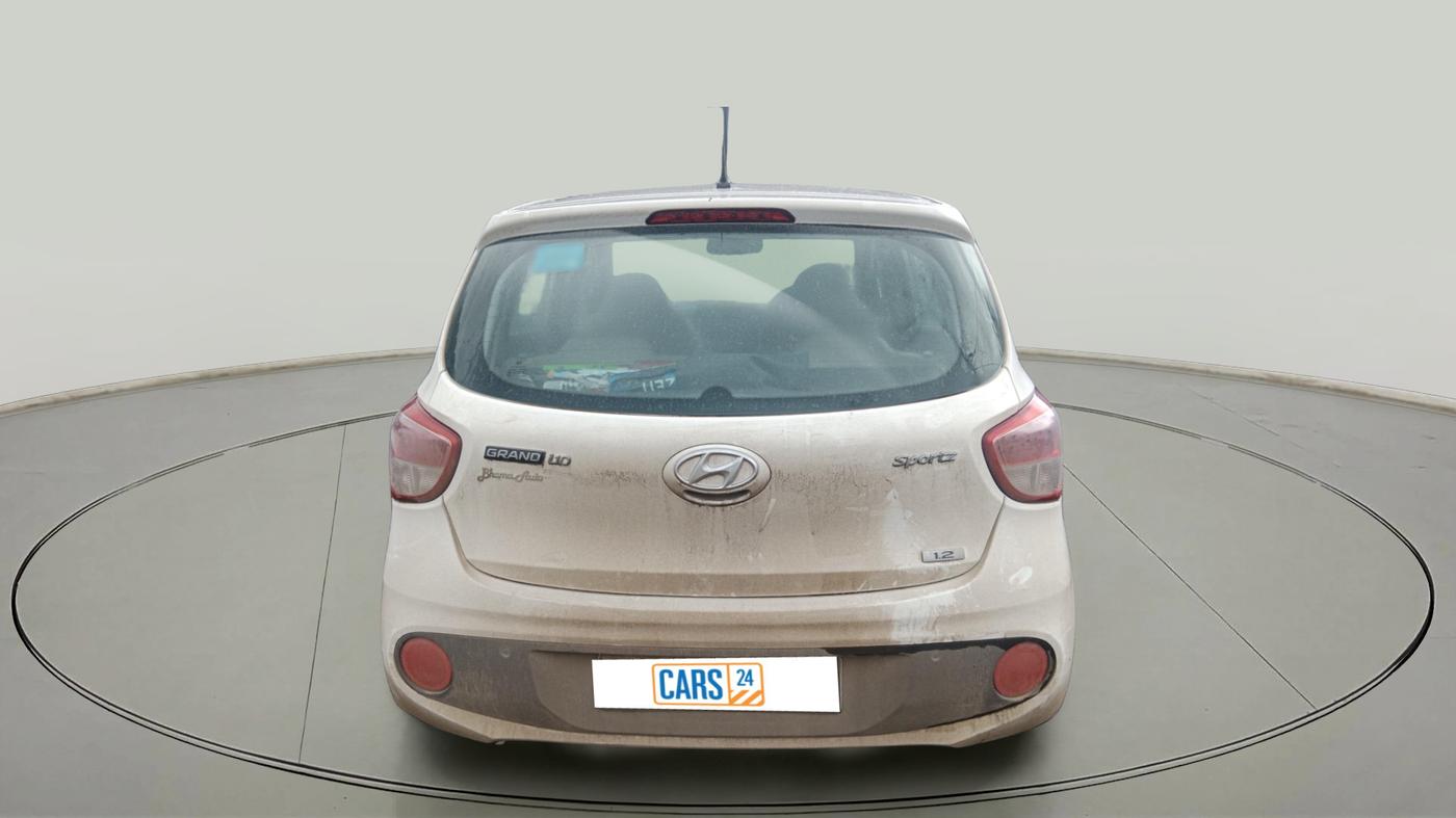 2017 Hyundai Grand i10 SPORTZ 1.2 KAPPA VTVT, Petrol, Manual, 1,21,221 km, exterior