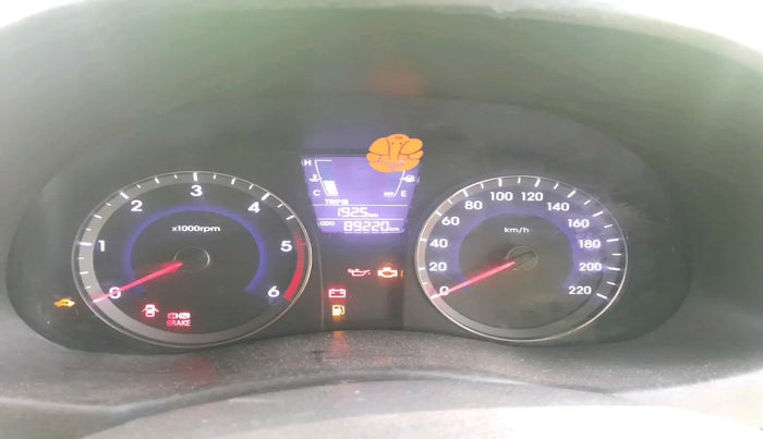 2017 Hyundai Verna 1.4 CRDI, Diesel, Manual, 89,220 km, interior