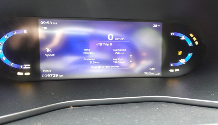 2023 Tata NEXON CREATIVE 1.2 PETROL, Petrol, Manual, 9,729 km, interior
