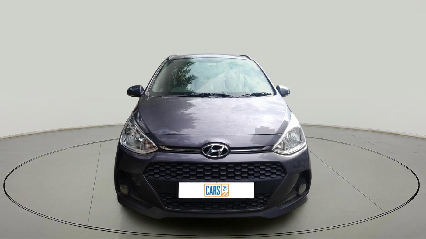 2017 Hyundai Grand i10 SPORTZ (O) 1.2 KAPPA VTVT, Petrol, Manual, 33,453 km, exterior