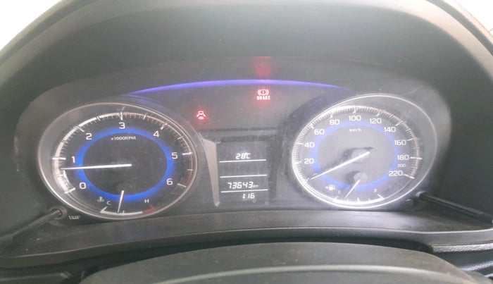 2018 Maruti Baleno DELTA DIESEL 1.3, Diesel, Manual, 73,643 km, interior