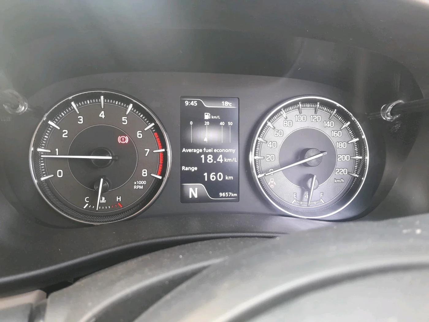 2025 Toyota Glanza V AMT, Petrol, Automatic, 9,657 km, interior