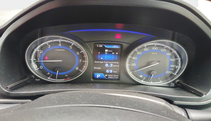2021 Toyota Glanza V CVT, Petrol, Automatic, 48,621 km, interior