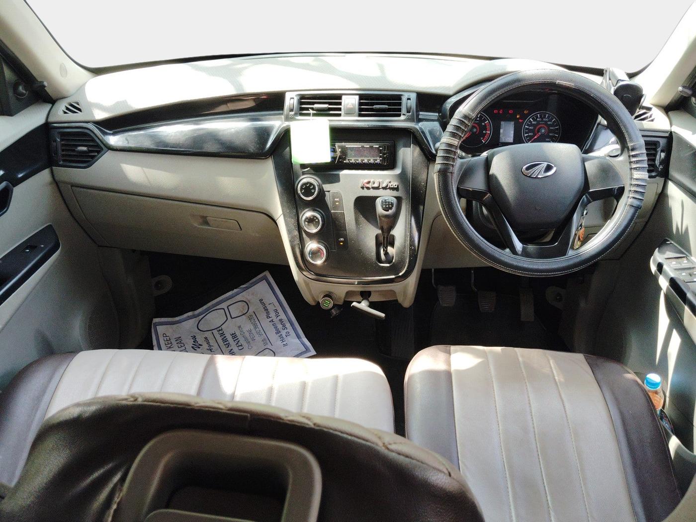 2016 Mahindra Kuv100 K4 6 STR, Petrol, Manual, 51,293 km, interior