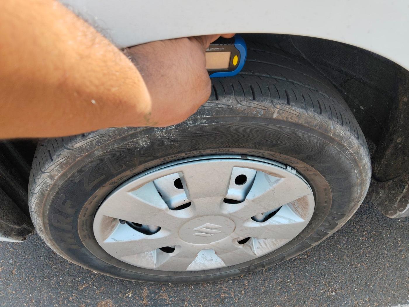 2021 Maruti New Wagon-R LXI CNG 1.0, Petrol, Manual, 1,01,138 km, tyre